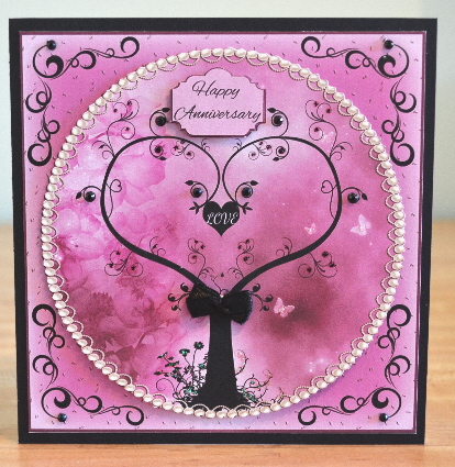 Pink Tree of Love by Debbie Knechtel