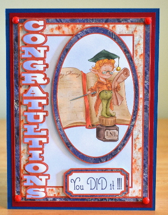 Graduation Professor by Debbie Knechtel