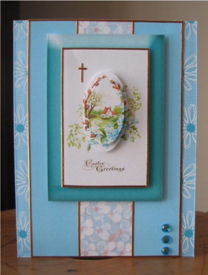 Forget Me Not Easter by Debbie Knechtel