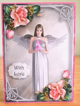 Breast Cancer Angel by Debbie Knechtel