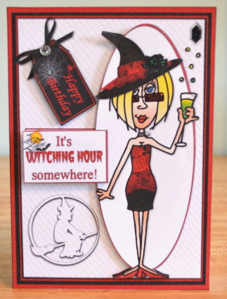 J.j and the Witching Hour Quick Card by Debbie Knechtel