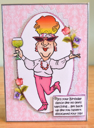 Edna Dance for Your Birthday by Debbie Knechtel