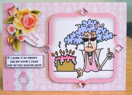 Stella Plans a Surprise Party Quick Card by Debbie Knechtel