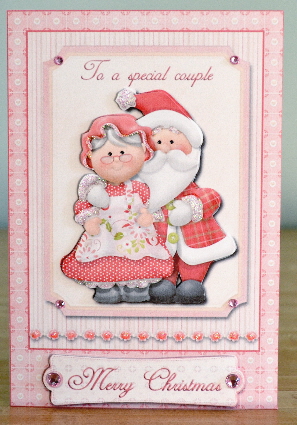 To a Special Couple Merry Christmas Mum & Dad by Debbie Knechtel