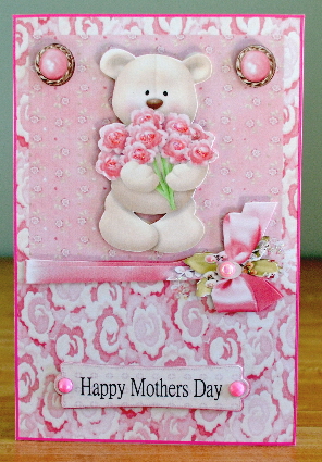 Bear Birthday or Mothers Day by Debbie Knechtel