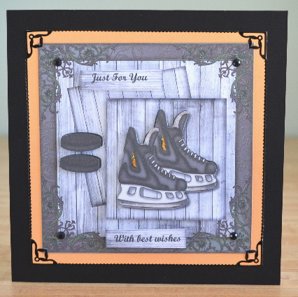 Male Card Hockey by Debbie Knechtel