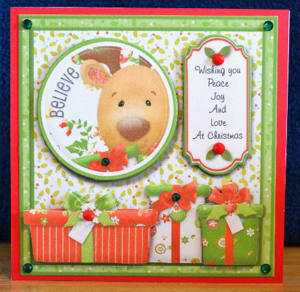 Wishing You Peace Joy & Love at Christmas by Debbie Knechtel