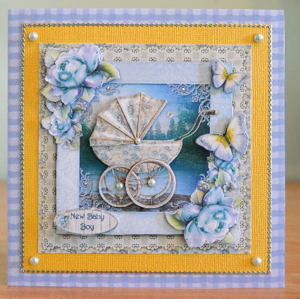 Moonlit Pram by Debbie Knechtel
