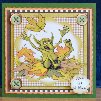 Older But No Wiser! Card Front Kit by Debbie Knechtel