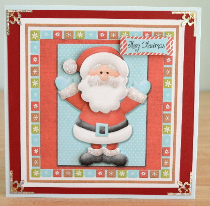 Santa 8x8 by Debbie Knechtel