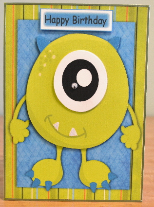 One Eyed Green Monster by Debbie Knechtel