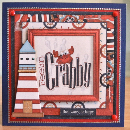 Cardtopper Cheer Up 628 by Debbie Knechtel