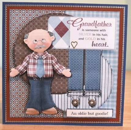 Mini Kit Grandfather by Debbie Knechtel
