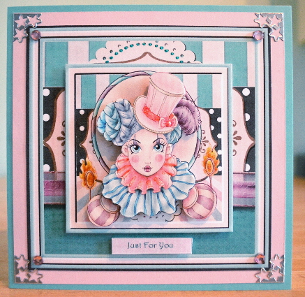 Steampunk Harlequin Mini Kit by Debbie Knechtel
