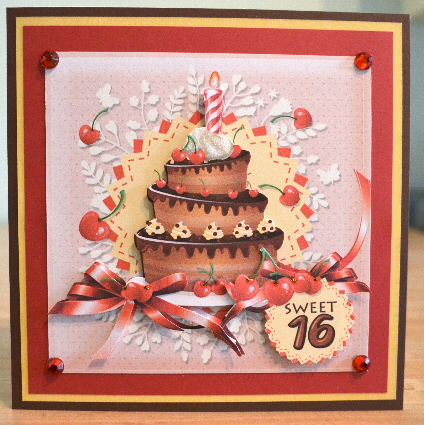 Sweet 16 -chocolate Cherry Delight Mini Kit by Debbie Knechtel