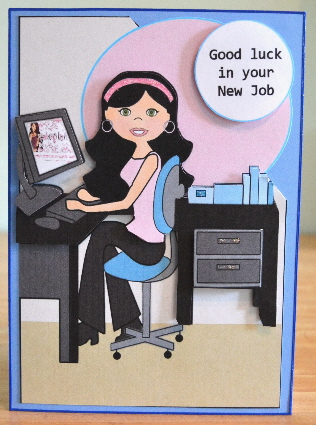 New Job/leaving Over the Corner by Debbie Knechtel