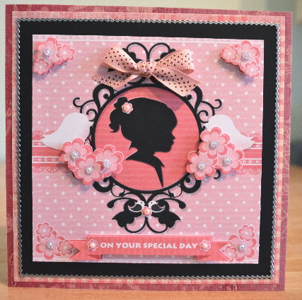 Cameo Girl Decoupage Mini Kit by Debbie Knechtel