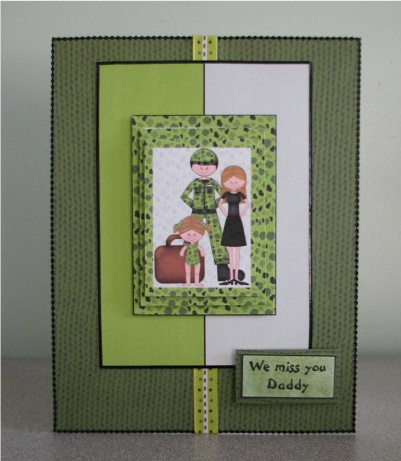 Military, Army, Miss You by Debbie Knechtel