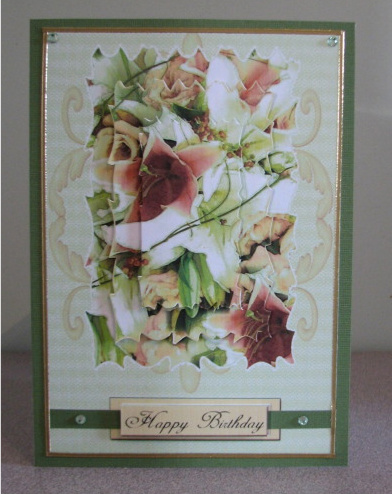 For a Special Daughter for a Special Daughter in Law in Lime by Debbie Knechtel