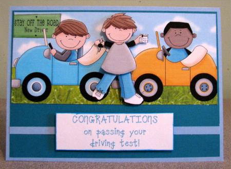 Driving Test Cars by Debbie Knechtel