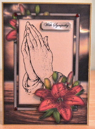 Sympathy Lilies by Debbie Knechtel
