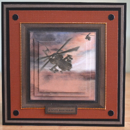 Apache Helicopter Mini Kit by Debbie Knechtel