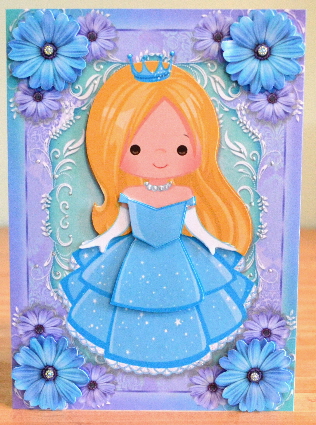 Beautiful Ice Princess by Debbie Knechtel