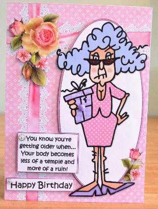 Stella's Body is a Ruin Quick Card by Debbie Knechtel