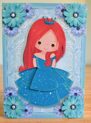 Beautiful Turquoise Princess by Debbie Knechtel