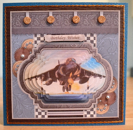 Military Aircraft 8x8 Pyramage Mini Kit with Ages by Debbie Knechtel
