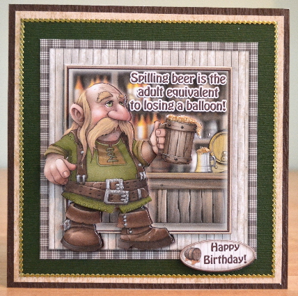 Spilling Beer by Debbie Knechtel