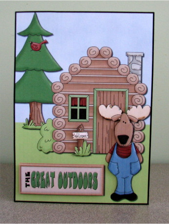 The Great Outdoors Quick Card by Debbie Knechtel