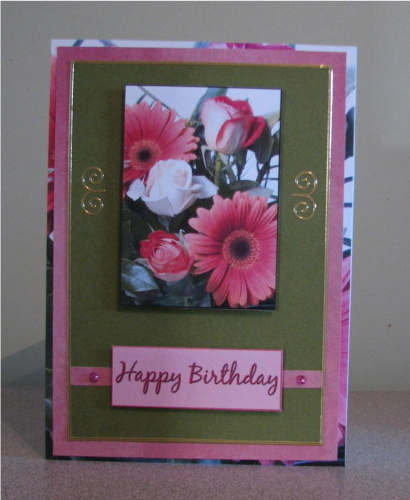 Bouquet Quick Card-sh0028 by Debbie Knechtel