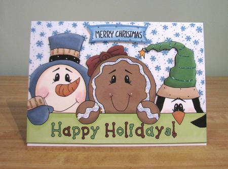 Happy Holidays by Debbie Knechtel