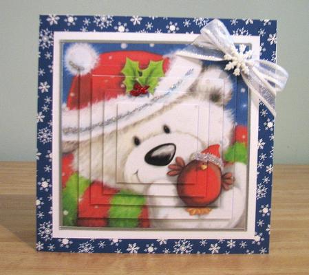 Have a Beary Christmas, Square Pyramids by Debbie Knechtel