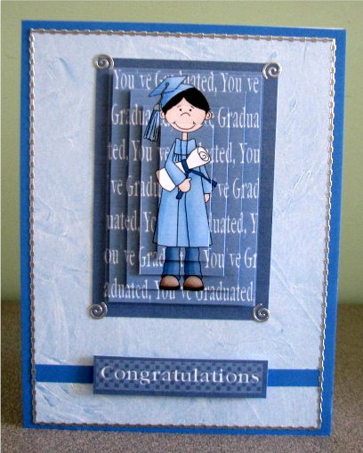 Male Graduation Pyramid Design by Debbie Knechtel