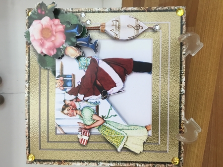 Stepping Out Christmas - Christmas kiss by DEBBIE LEIGHTON
