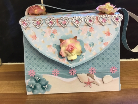 Summer Blues Purse Gift Box Mini Kit by DEBBIE LEIGHTON