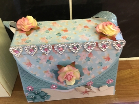 Summer Blues Purse Gift Box Mini Kit by DEBBIE LEIGHTON