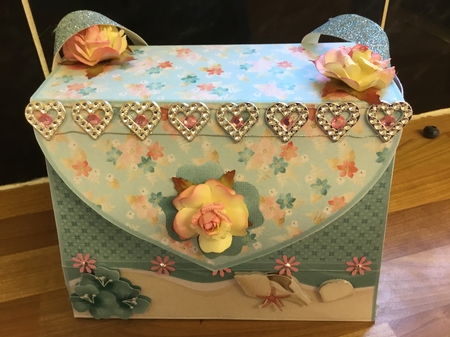 Summer Blues Purse Gift Box Mini Kit by DEBBIE LEIGHTON