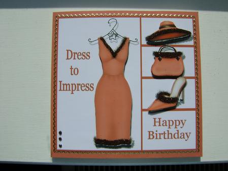 Dress to Impress - Peach by Debbie Singfield