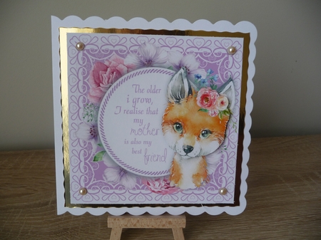 The older i grow   .... Fox 8x8 by Debbie Whyte