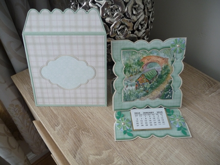 Along the Canal Easel Card Kit by Debbie Whyte