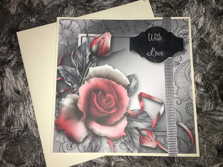 Romantika Gothika Lacey Square by Debbie Wilde