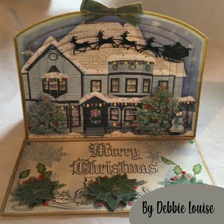 Christmas at Home Easel kit by Debbie Wilde