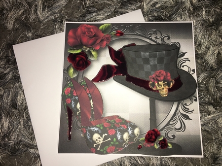 Guns n Roses Gothic Elegance by Debbie Wilde