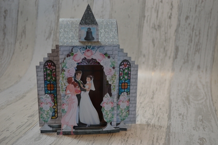 Going to the Chapel 3D What an Entrance! Card and Envelope Kit. by Debbie Wilde