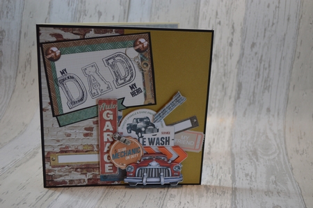 Caution Men at Work Quick Cards by Debbie Wilde