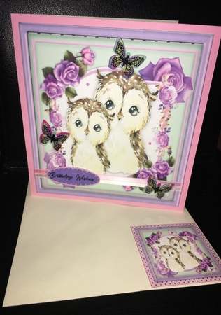 Together Forever , Owl by Debbie Wilde