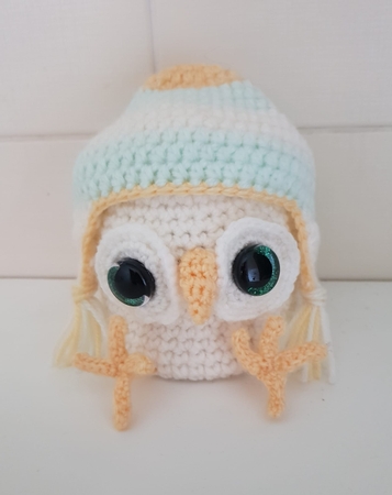 BATTY BASKET Owl Crochet Pattern Tutorial by Debby Bloor